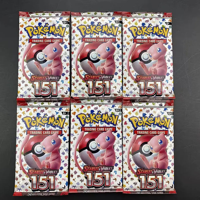 10/20Pcs English Version Pokemon TCG: Scarlet & Violet 151 Classics Expansion Booster Pokemon Trade Cards