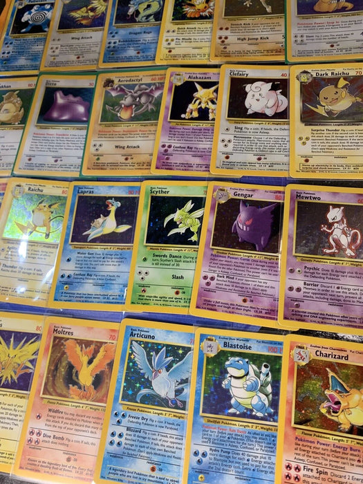 TCG 10 Card Vintage Mystery Pack - Guaranteed Wotc Holo Rare - English & Authentic