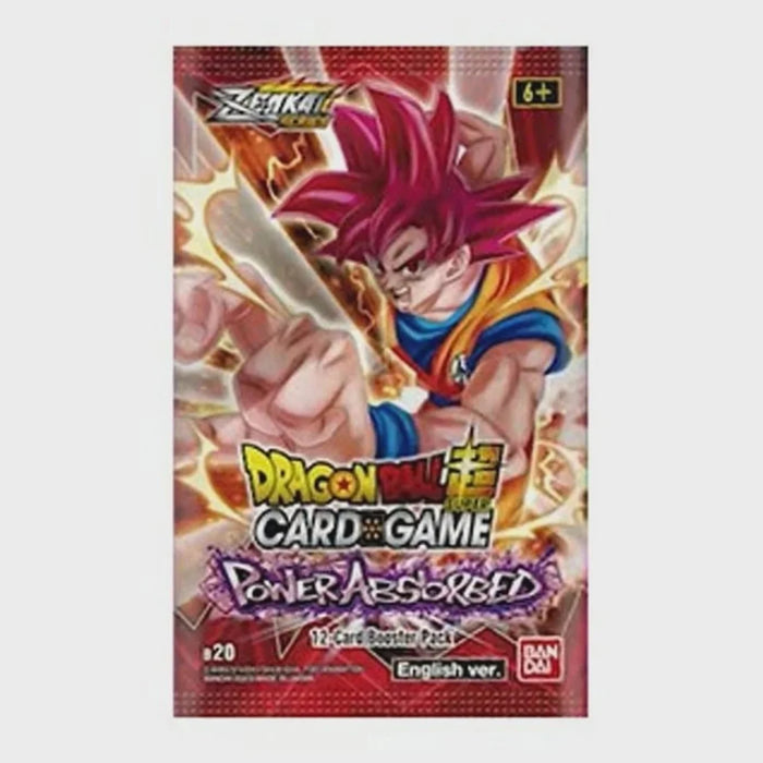 Dragon Ball Super Trading Card Game Zenkai Series 3 Power Absorbed Booster Pack (12 Cards)