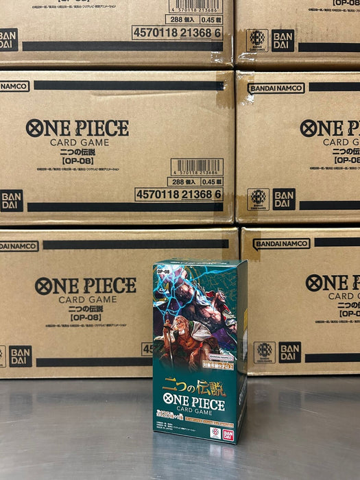One Piece TCG Two Legends Booster Box OP-08 (Japanese) USA SHIPPING!