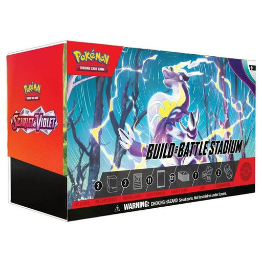 Scarlet and Violet  Build & Battle Stadium Box