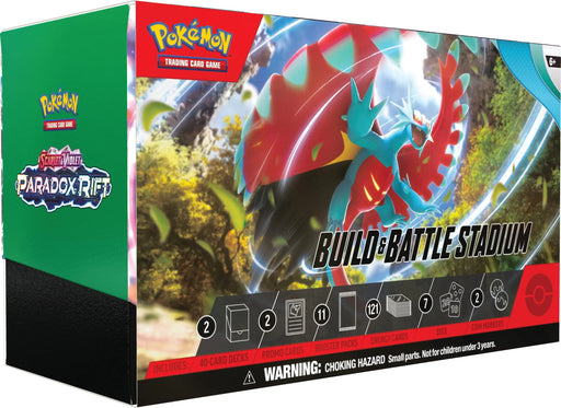 Scarlet & Violet Paradox Rift Build & Battle Stadium Box