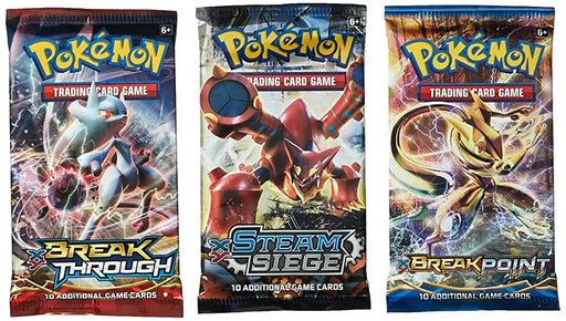 Pokemon Random Booster Cards, Pack of 3