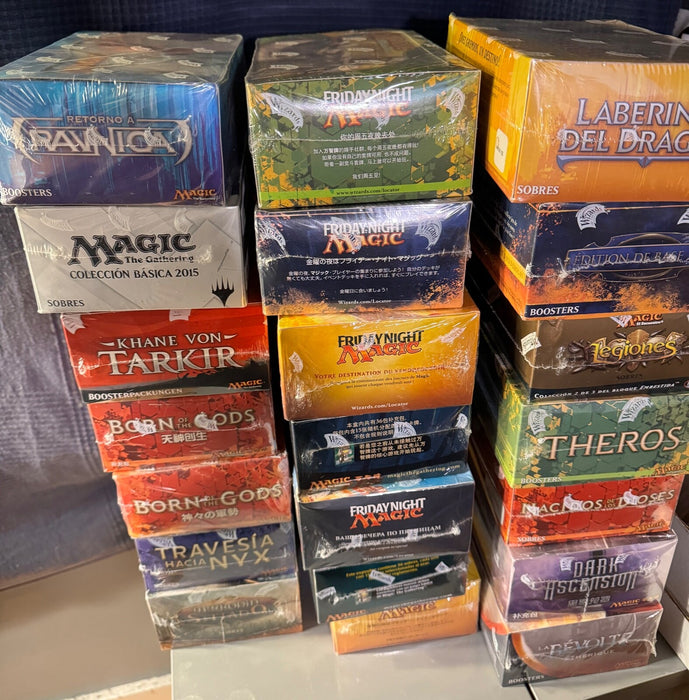 Magic the Gathering FACTORY SEALED Booster Boxes Non-English | RARE DEALS!