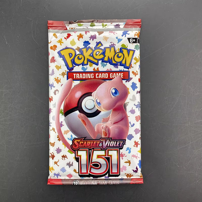 10/20Pcs English Version Pokemon TCG: Scarlet & Violet 151 Classics Expansion Booster Pokemon Trade Cards