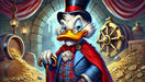 Lorcana Scrooge Mcduck the Mogul Desk Playmat Mat Pad Gaming