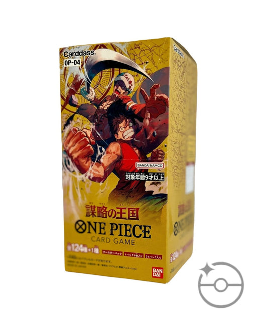 One Piece TCG Kingdom of Plots Booster Box OP-04 (Japanese) USA Shipping!