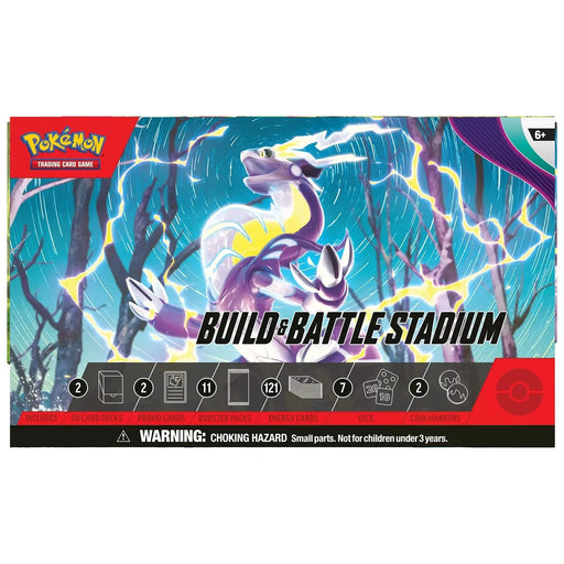 Scarlet and Violet  Build & Battle Stadium Box