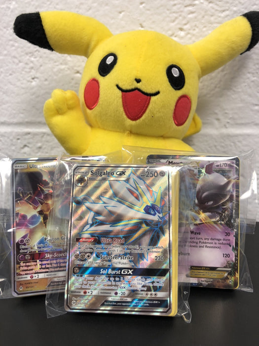 Pokemon Card Lot 100 OFFICIAL TCG Cards + Ultra Rare | VMAX GX EX VSTAR or V!