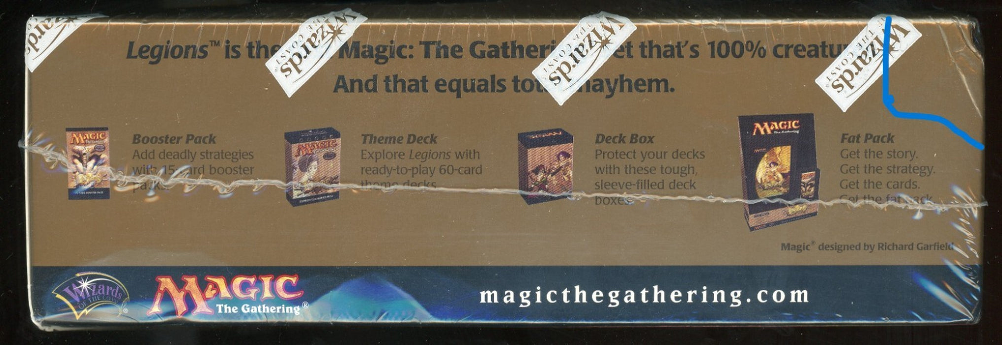 2003 MTG Magic the Gathering Legions Booster Box Factor Sealed TCG English