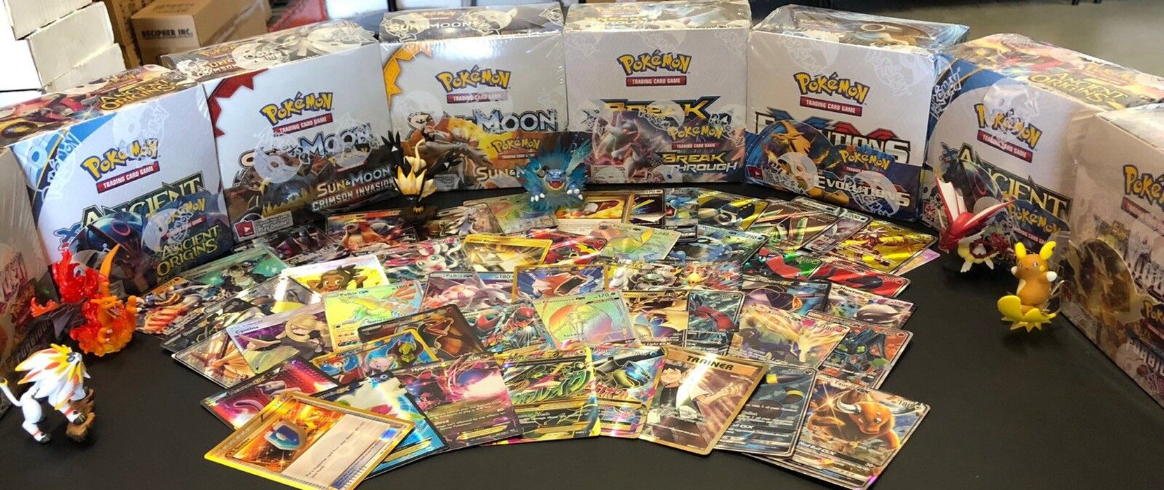 Pokemon Card Lot 100 OFFICIAL TCG Cards + Ultra Rare | VMAX GX EX VSTAR or V!