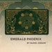 Emerald Phoenix (Stitched) - MTG Playmat - Compatible with Magic the Gathering Playmat - Play MTG, Yugioh, TCG - Original Play Mat Art Designs & Accessories