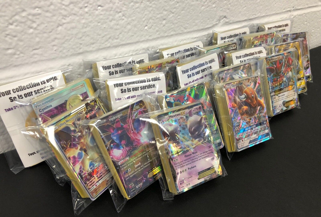 Pokemon Card Lot 100 OFFICIAL TCG Cards + Ultra Rare | VMAX GX EX VSTAR or V!