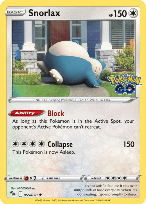 TCG:  Go Shallow Tin - Snorlax