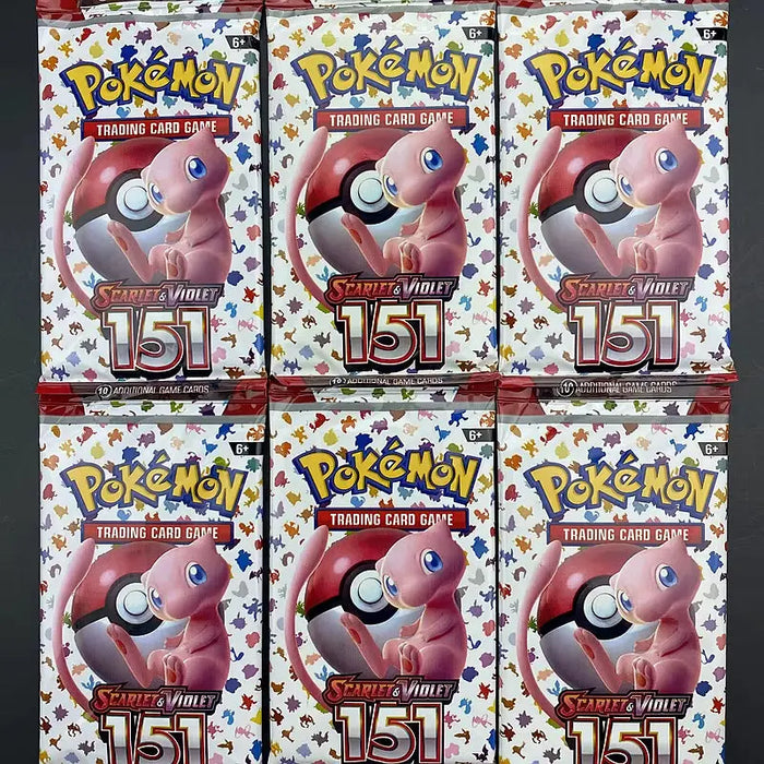 10/20Pcs English Version Pokemon TCG: Scarlet & Violet 151 Classics Expansion Booster Pokemon Trade Cards