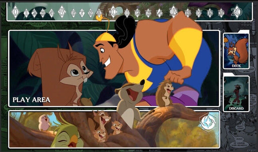 Lorcana Bucky Squirrel 🐿️ Emperors New Groove Playmat Card Game